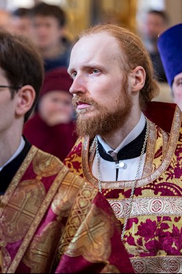 Божественная литургия в Свято-Троицком кафедральном соборе г. Саратова