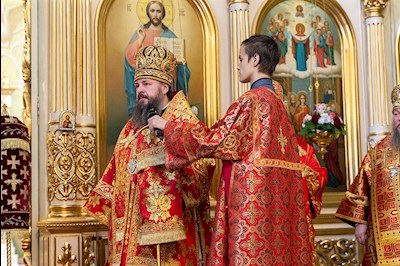 Митрополит Лонгин отмечает день тезоименитства
