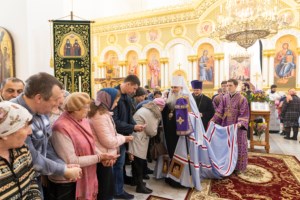 Божественная литургия в храме святителя Спиридона Тримифунтского г. Саратова