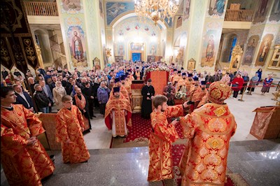 В Саратове встретили мощи святого великомученика Георгия Победоносца