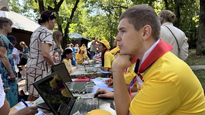 В детском православном лагере «Солнечный» началась третья смена