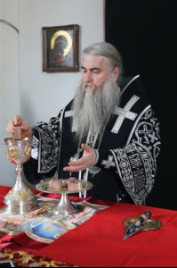 Литургия Преждеосвященных Даров в Свято-Никольском мужском монастыре Саратова