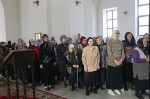 Литургия Преждеосвященных Даров в Свято-Никольском мужском монастыре Саратова