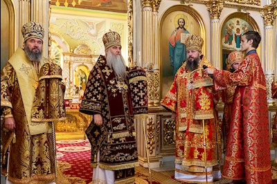 Митрополит Лонгин отмечает день тезоименитства