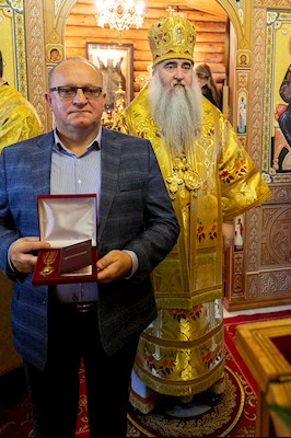 Митрополит Лонгин совершил Великое освящение храма Преображения Господня р.п. Соколовый