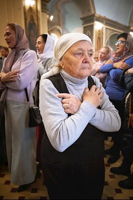 Митрополит Игнатий возглавил соборное архиерейское богослужение в Свято-Троицком кафедральном соборе г. Покровска (Энгельса)