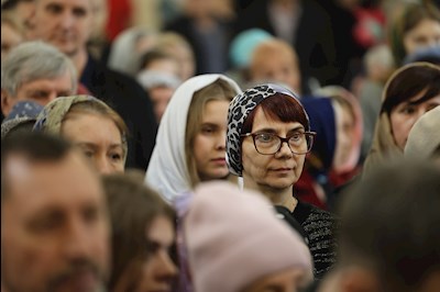 Митрополит Игнатий совершил Божественную литургию в соборном храме святителя Спиридона Тримифунтского г. Саратова