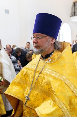 Великое освящение храма Сорока Севастийских мучеников г. Саратова и Божественная литургия в новоосвященном храме
