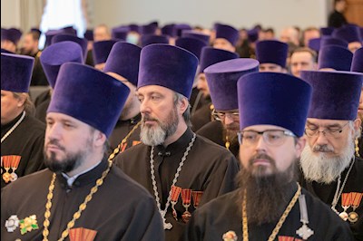 Состоялось ежегодное Епархиальное собрание духовенства