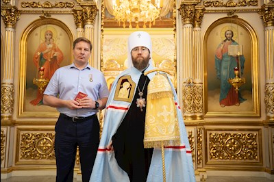 Митрополит Игнатий совершил Божественную литургию в Покровском соборе г. Саратова
