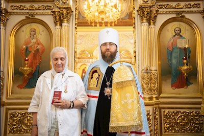 Митрополит Игнатий совершил Божественную литургию в Покровском соборе г. Саратова