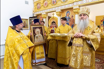 Великое освящение храма Сорока Севастийских мучеников г. Саратова и Божественная литургия в новоосвященном храме