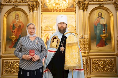Митрополит Игнатий совершил Божественную литургию в Покровском соборе г. Саратова
