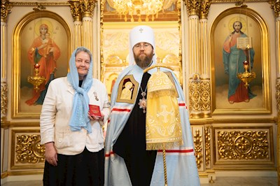 Митрополит Игнатий совершил Божественную литургию в Покровском соборе г. Саратова