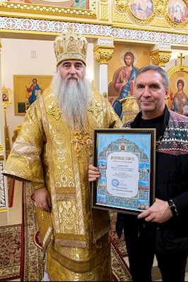 Великое освящение храма Сорока Севастийских мучеников г. Саратова и Божественная литургия в новоосвященном храме