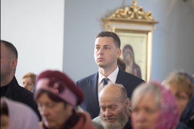 Митрополит Игнатий совершил Божественную литургию в Покровском храме г. Петровска