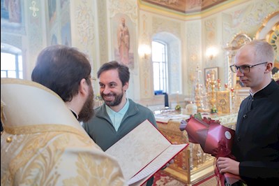 Митрополит Игнатий совершил Божественную литургию в Покровском соборе г. Саратова