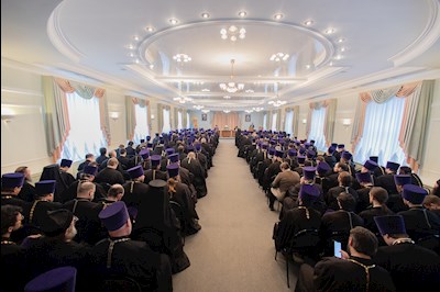 Состоялось ежегодное Епархиальное собрание духовенства