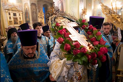 Митрополит Игнатий совершил всенощное бдение в Покровском соборе г. Саратова