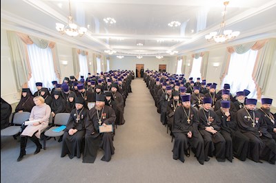 Состоялось ежегодное Епархиальное собрание духовенства