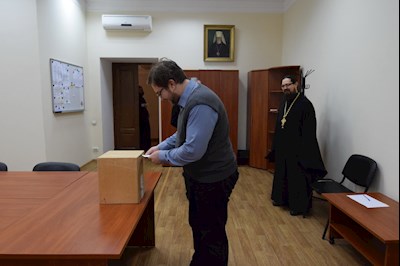 В Саратовской семинарии состоялись выборы заведующих кафедрами
