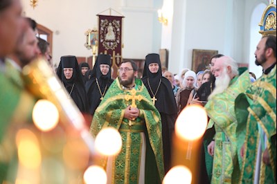 Свято-Сергиевская обитель встретила престольный праздник