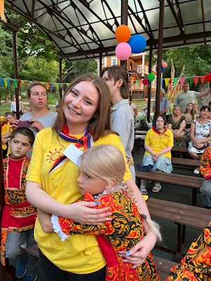 В православном лагере «Солнечный» состоялось открытие третьей лагерной смены