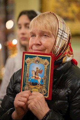 В Саратове встретили мощи святого великомученика Георгия Победоносца