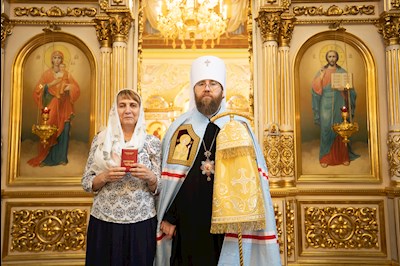 Митрополит Игнатий совершил Божественную литургию в Покровском соборе г. Саратова