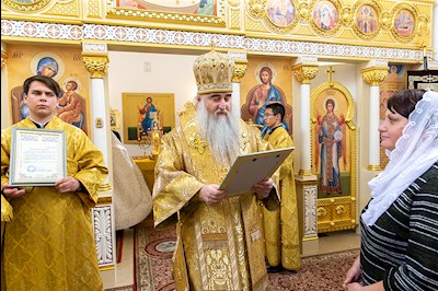 Великое освящение храма Сорока Севастийских мучеников г. Саратова и Божественная литургия в новоосвященном храме