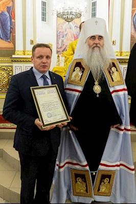 Всенощное бдение в храме святителя Спиридона Тримифунтского г. Саратова