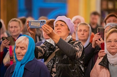 В Саратове встретили мощи святого великомученика Георгия Победоносца