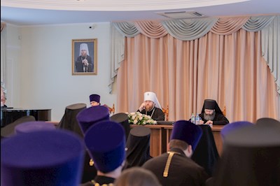 Состоялось ежегодное Епархиальное собрание духовенства