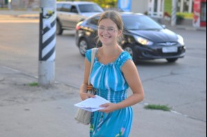 Молодежный отдел Саратовской епархии провел просветительскую акцию, посвященную истории утраченного Ильинского храма