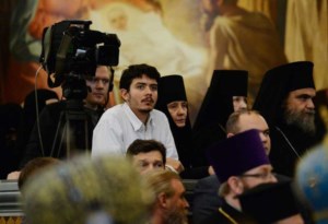 Митрополит Лонгин сослужил Предстоятелям Поместных Православных Церквей за Литургией в день 100-летия интронизации святителя Тихона, Патриарха Московского