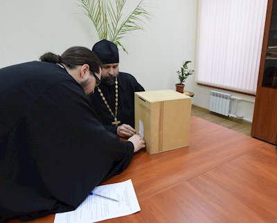 В Саратовской семинарии состоялись выборы заведующих кафедрами