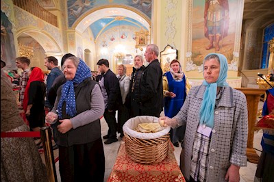 В Саратове встретили мощи святого великомученика Георгия Победоносца