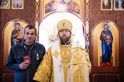 Митрополит Игнатий совершил Великое освящение храма святой блаженной Ксении Петербургской п. Красный Текстильщик и Божественную литургию в новоосвященном храме