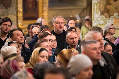 Митрополит Игнатий совершил всенощное бдение в Покровском соборе г. Саратова