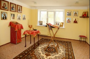 Открытие молельной комнаты в интернате