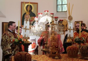 Всенощное бдение на Патриаршем Подворье святителя Николая Чудотворца в Бари (Италия)