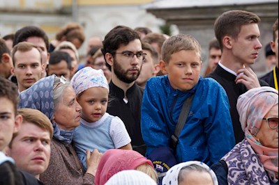 Митрополит Игнатий сослужил Святейшему Патриарху Кириллу в Свято-Троицкой Сергиевой Лавре