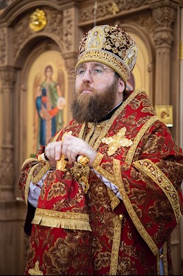 Митрополит Игнатий совершил великое освящение храма святых первоверховных апостолов Петра и Павла с. Куликовка Вольского района и Божественную литургию в новоосвященном храме