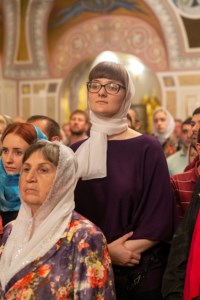 Митрополит Лонгин совершил пасхальное богослужение