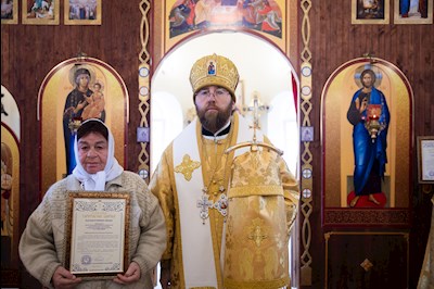 Митрополит Игнатий совершил Великое освящение храма святой блаженной Ксении Петербургской п. Красный Текстильщик и Божественную литургию в новоосвященном храме