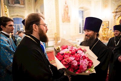 Митрополит Игнатий совершил всенощное бдение в Покровском соборе г. Саратова