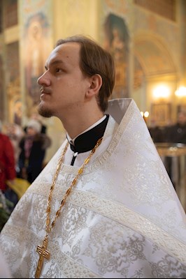 Митрополит Игнатий совершил Великую вечерню в соединении с Литургией святителя Василия Великого и чин Великого освящения воды в Покровском соборе г. Саратова