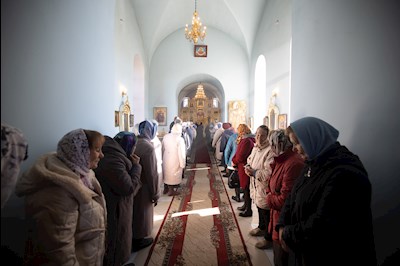 Митрополит Игнатий совершил Божественную литургию в Покровском храме г. Петровска