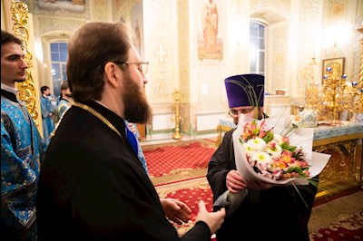 Митрополит Игнатий совершил всенощное бдение в Покровском соборе г. Саратова