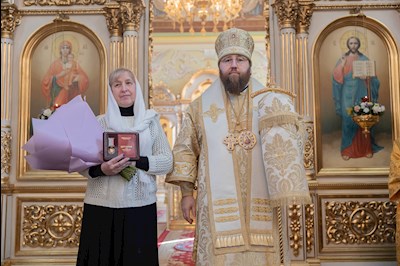Митрополит Игнатий совершил Божественную литургию в Покровском соборе г. Саратова